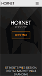 Mobile Screenshot of hornetcreative.com